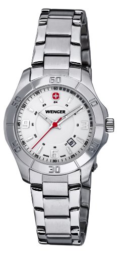 Wenger Women's 70499 Alpine White Dial Steel Bracelet Watch