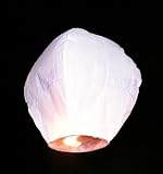 10 Stück Skylaternen - Skyballon 45x90cm weiss