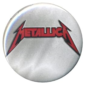 Metallica - Classic Logo Button