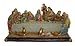 Table Top Polyresin Sculpture of The Last Supper - 13.75"x4.75"x7.25"