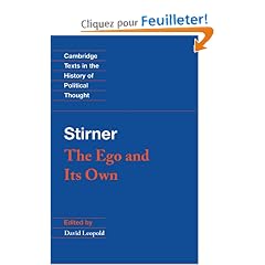 Stirner: The Ego and its Own