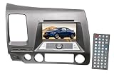 PYLE PLDNHC62 Direct Factory Replacement for Honda Civic 2007 - 2010 Touch Screen DVD/MPEG4/MP3/CD-RW/USB/SD/ System With 6.2'' HD Monitor and Bluetooth