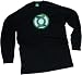 Green Lantern Chrome Logo Adult Long-Sleeve T-Shirt