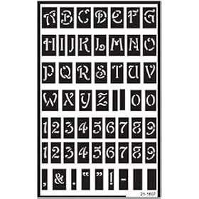 etched glass stencils 