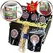Rich Diesslins Londons Times Cartoons - Hippie Funeral Rest in Peace - Coffee Gift Ba...