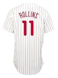 Jimmy Rollins Philadelphia Phillies Replica Home Jersey (X-Large)