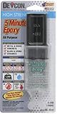 ITW 20845 Devcon High Strength 5-minute Epoxy 25ml. (Pack of 6)