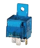 HELLA 003530041 12V/25 Amp SPST Mini ISO Relay with 25 Amp Fuse and Bracket