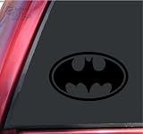 Batman Bat Symbol Vinyl Decal Sticker - Black