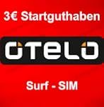 Original o.tel.o Prepaid Surf SIM mit...