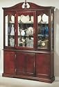 Queen Anne Buffet And Hutch Cherry Finish