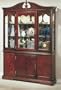 Queen Anne Buffet And Hutch In Cherry Finish