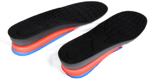 DealMagik 4 Pairs Eva Double Colour Adjustable Air Cushion Height Increasing Insoles-2 - 4 Cm, (Wl-006)