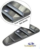 2005 - 2009 Ford Mustang DG Custom Un-Painted Window Louvers