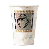 Dixie - PerfecTouch Hot Cups, Paper, 8 oz., Coffee Dreams Design, 50/Pack