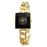 Freelook Women's HA108G-1 Square Case Bracelet Watch