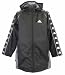 adidas(アディダス)ボーイズハーフコート ブラック×ブラック K0897