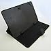 Universal 10.1 Inch Tablet Case Cover (10bl) Pu Leather Folio Style Fits Contixo Craig Electronics Cmp745e (Black)