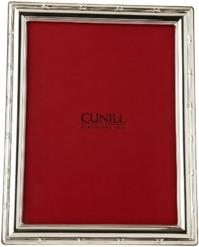 Cunill Barcelona Reed and Ribbon Sterling Silver Frame, 8" x 10"