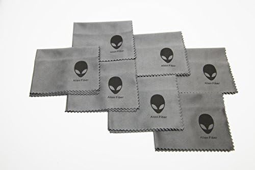 (7 PACK) Alien Fiber Microfiber Cleaning Cloths - For All LCD Screens, Tablets, Lenses, and Other Delicate Surfaces