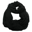 5 in 1 Infinity Circle Summer Light Scarf Black