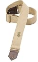 Levy's Leathers 2 Hemp Burlap Webbing Guitar Strap,