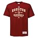 MLB Houston Astros Adult Short Sleeve Basic Crew Neck Tee (Pro Brick, Large)