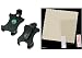 PCMICROSTORE Brand Swivel Belt Clip Holster for RIM Research In Motion BlackBerry 8700 8700c - (Bundled with Universal Screen Protector Kit)
