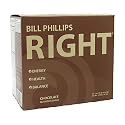 Bill Phillips Right Nutrition Shake, Chocolate, 2-Ounce Servings, 12-Count Box