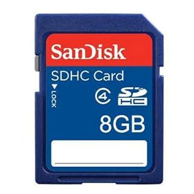 Sandisk 8GB Secure Digital Card