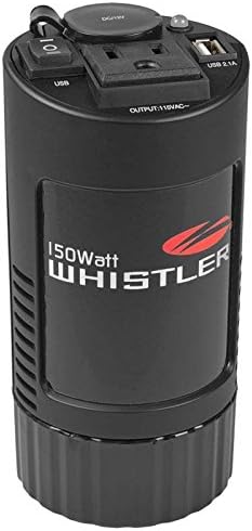 Whistler 150 Watts Cup Holder AC Power Inverter