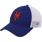 New York Mets 39Thirty Team Color New Era Stretch Print Stretch Fit Hat