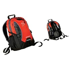 URBAN STYLE BLIZZARD SKI SNOWBOARD HIKING CITY RED/BLACK BACKPACK 28L