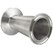 Parker Sanitary Tube Fitting, Stainless Steel 304, Concentric Reducer, Tube OD x Tube OD