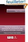Principe de transparence et informati...