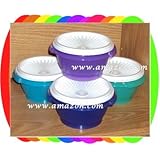 Tupperware 10 oz Servalier Bowls. Set of Four