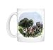 Tiger hunt in British India, 1800s Photo Mugs