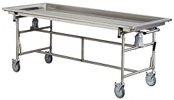 Brute 4 Magnum Hydraulic Stainless Steel Embalming Table by Premier Funeral Manufacturing