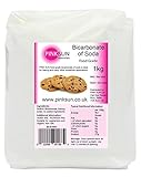 Bicarbonate of Soda 1kg - Edible Food Grade Baking Soda 1000g - Bulk Buy (also available in 2kg, 3kg and 4kg)