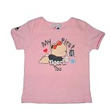Majestic Infant Baby MLB Detroit Tigers My First Tee T-Shirt - Pink (Size: 6-9)