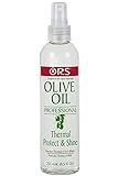 Organic Root Stimulator Olive Oil Professional Thermal Protect Shine Pump, 8.5 Ounce