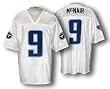 Tennessee Titans Steve McNair Mens NFL Dazzle Jersey, White Image of Tennessee Titans Steve McNair Mens NFL Dazzle Jersey, White