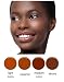 Art of Air 4pc DARK Complexion Professional Airbrush Cosmetic Makeup Set 1/2 oz bottles