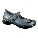 Naot Women's Sea Casual Shoes,Steel Leather/Black Suede,39 M EU