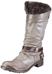 billiejean Mina J1100, Damen Stiefel, Grau (grigio), EU 39