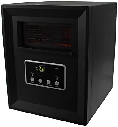 LifeSmart LifePro LS-1002HH 1,200 Sq Ft Infrared Quartz Electric Portable Heater