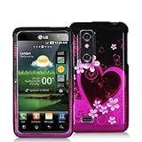 Electromaster(TM) Brand - Purple Love Design Crystal Hard Skin Case Cover N ....