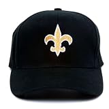 NFL New Orleans Saints Fiber Optic Adjustable Hat