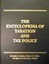 The Encyclopedia of Taxation and Tax Policy