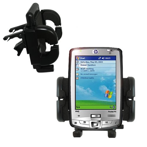 Car Vent Holder for the HP iPAQ hx2110 / hx 2110 - Gomadic Brand